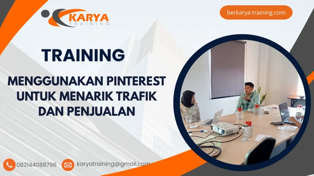 TRAINING MENGGUNAKAN PINTEREST UNTUK MENARIK TRAFIK DAN PENJUALAN