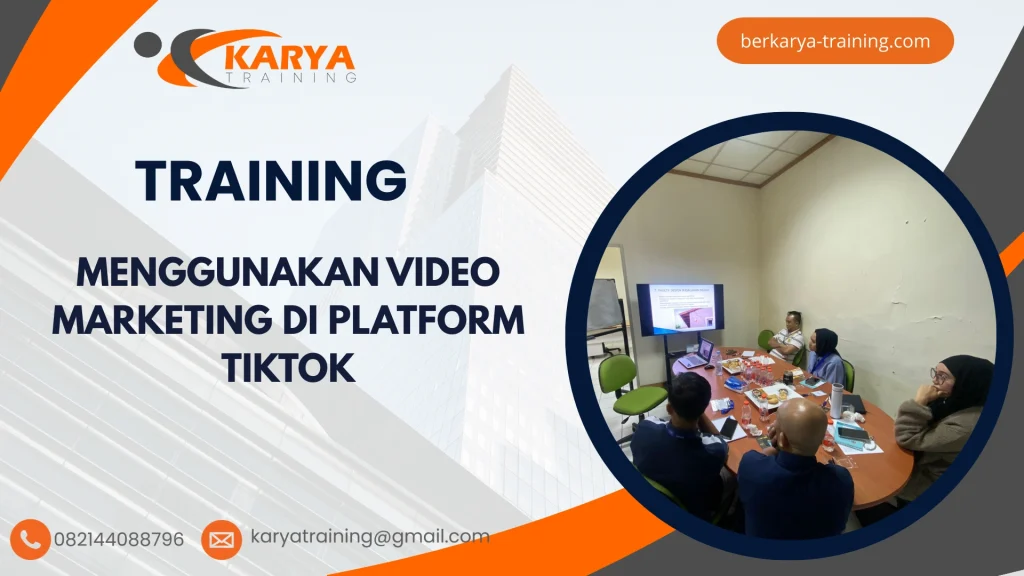 TRAINING MENGGUNAKAN VIDEO MARKETING DI PLATFORM TIKTOK