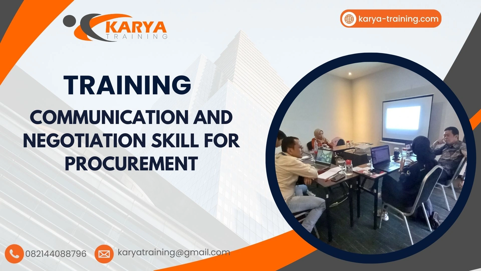 TRAINING COMMUNICATION AND NEGOTIATION SKILL FOR PROCUREMENT
