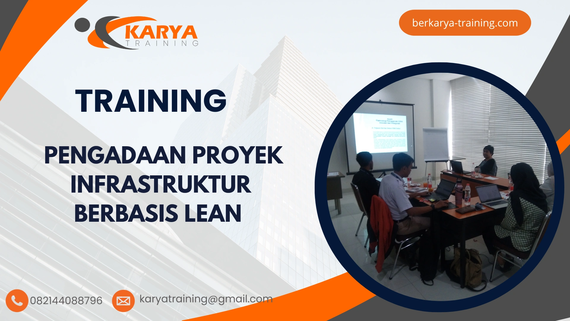 TRAINING PENGADAAN PROYEK INFRASTRUKTUR BERBASIS LEAN