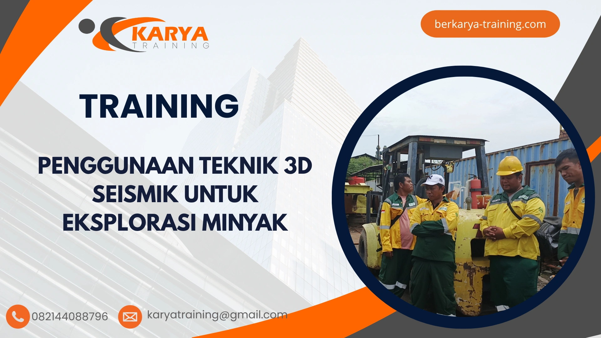 TRAINING PENGGUNAAN TEKNIK 3D SEISMIK UNTUK EKSPLORASI MINYAK