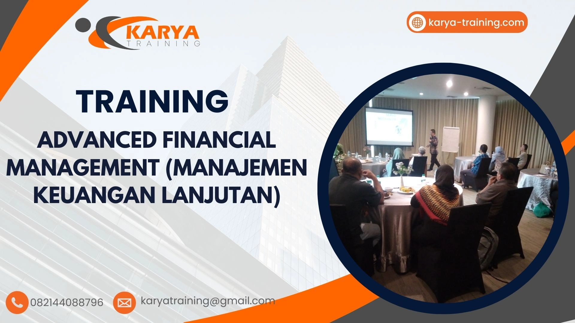 TRAINING TRAINING ADVANCED FINANCIAL MANAGEMENT (MANAJEMEN KEUANGAN LANJUTAN)