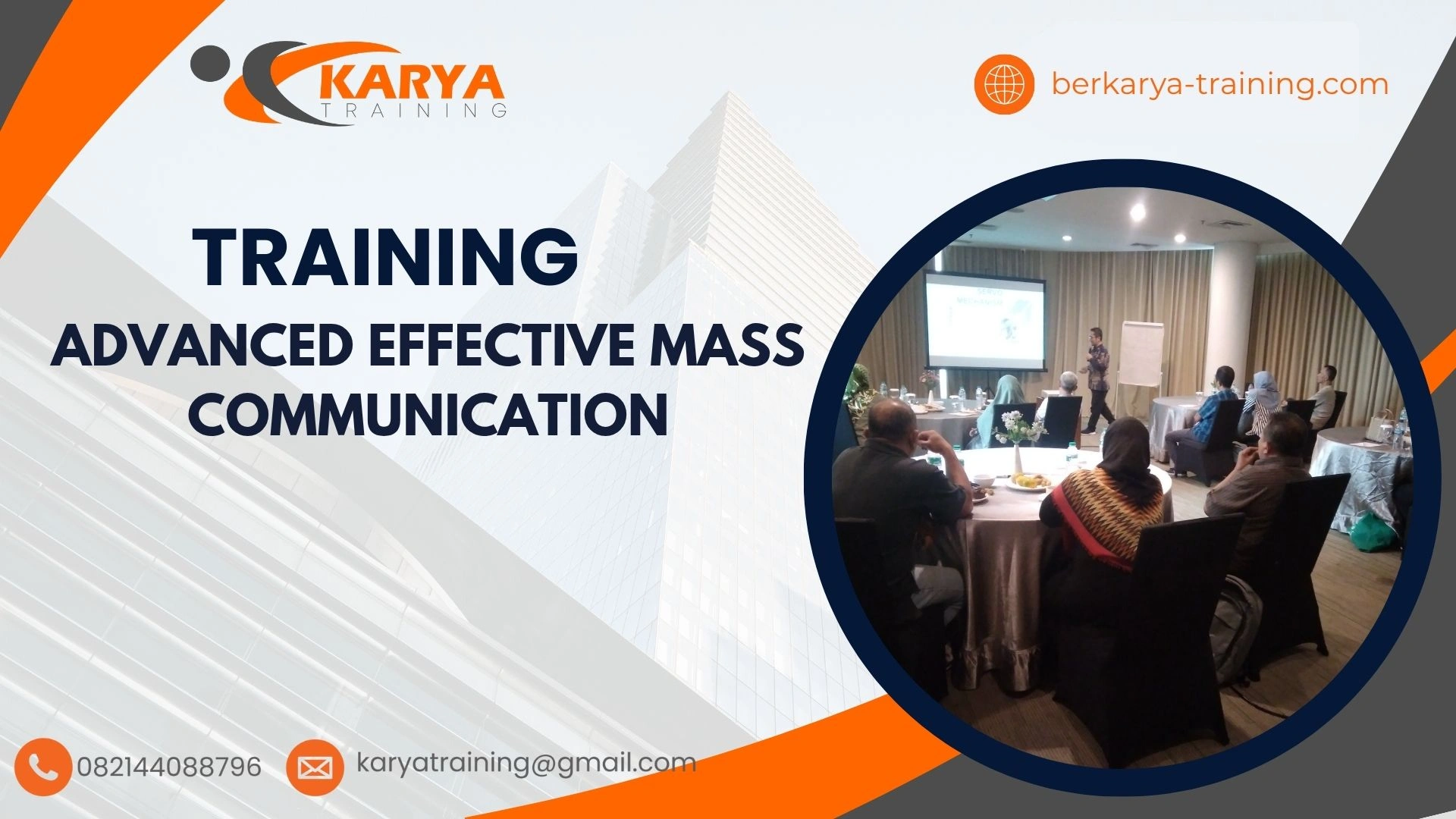 TRAINING MANAJEMEN KOMUNIKASI MASSA