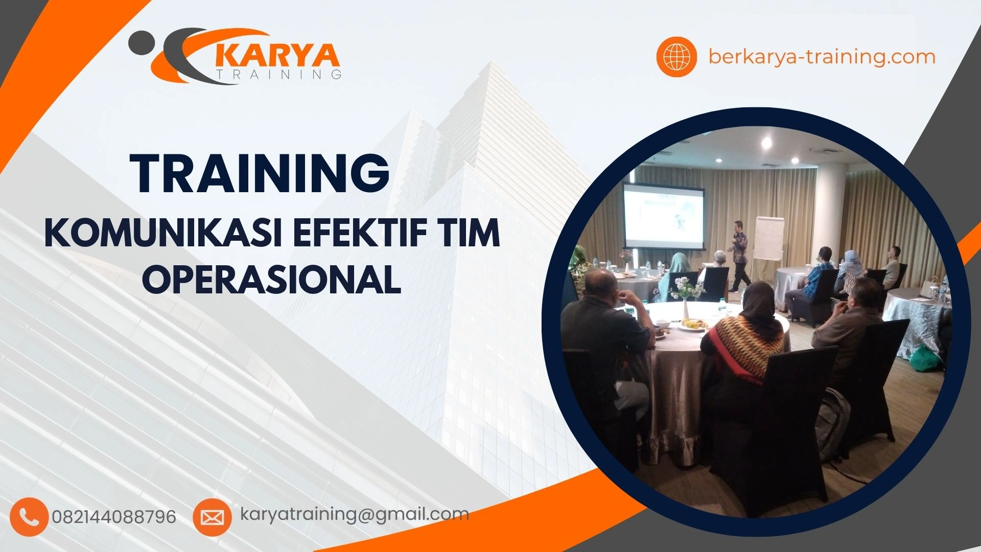TRAINING STRATEGI KOMUNIKASI KERJA TIM