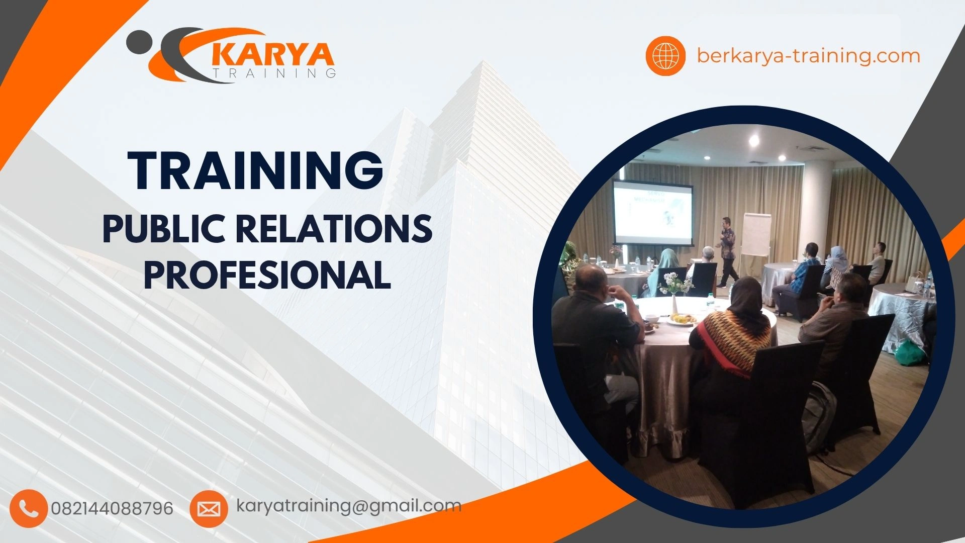 TRAINING PUBLIC RELATION