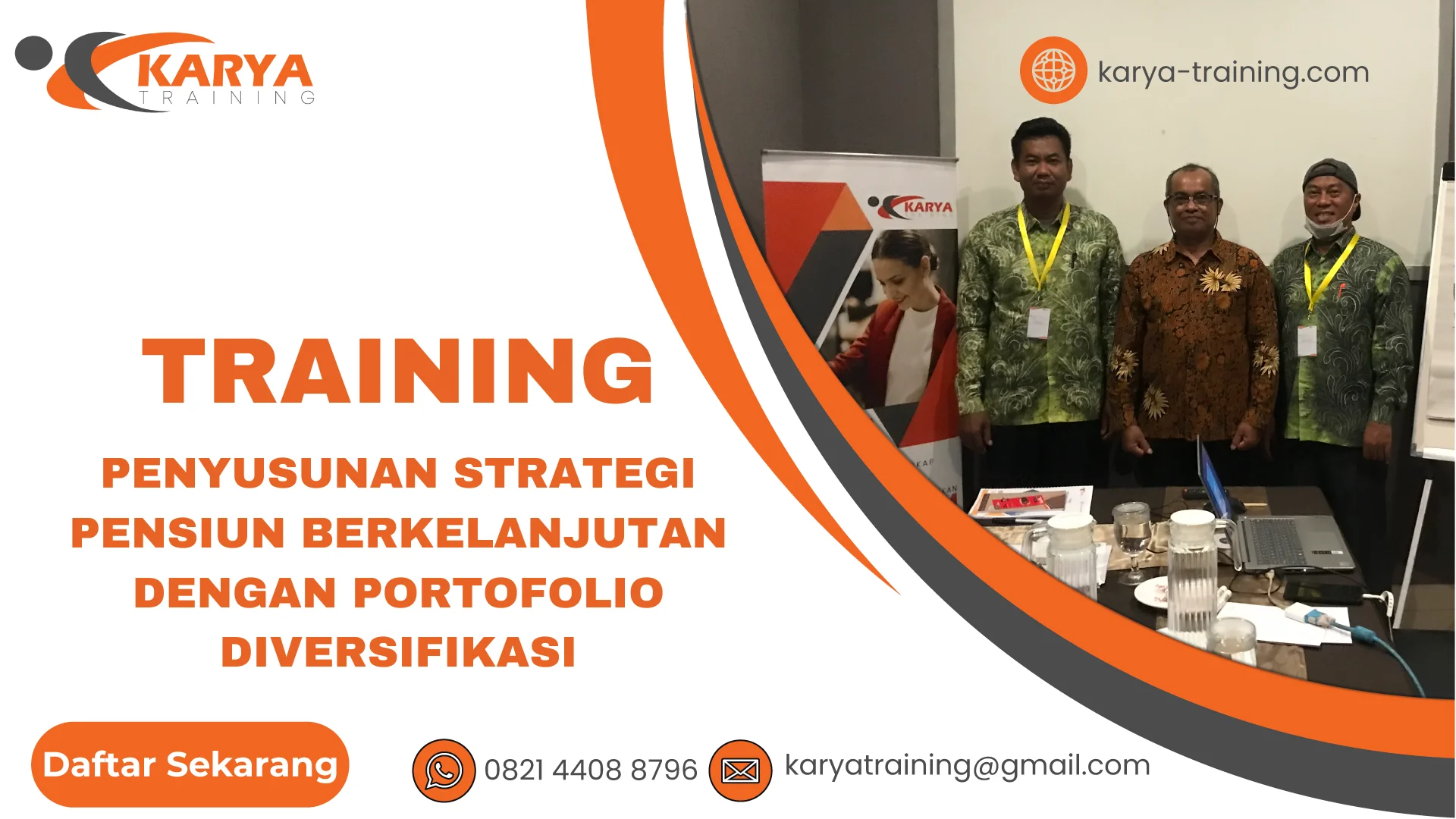 TRAINING PENYUSUNAN STRATEGI PENSIUN BERKELANJUTAN DENGAN PORTOFOLIO DIVERSIFIKASI