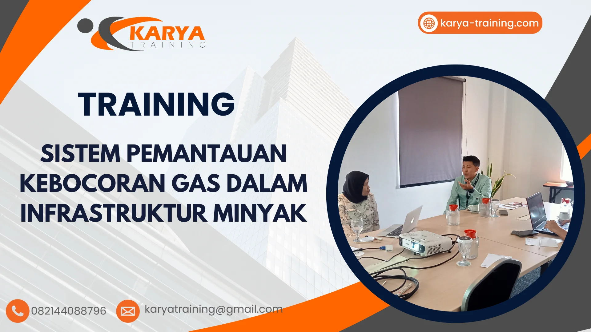 TRAINING SISTEM PEMANTAUAN KEBOCORAN GAS DALAM INFRASTRUKTUR MINYAK