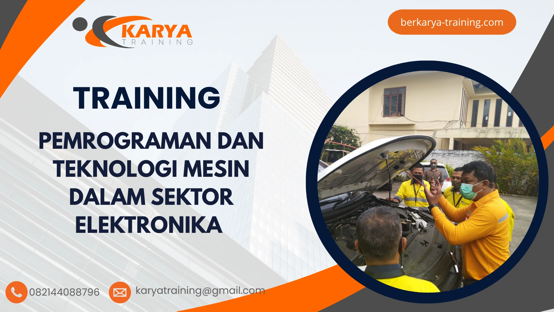 TRAINING PEMROGRAMAN DAN TEKNOLOGI MESIN DALAM SEKTOR ELEKTRONIKA