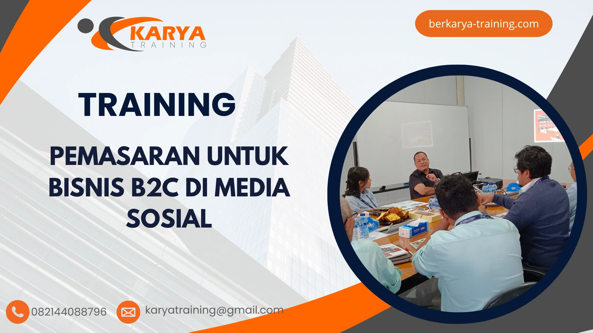 TRAINING PEMASARAN UNTUK BISNIS B2C DI MEDIA SOSIAL