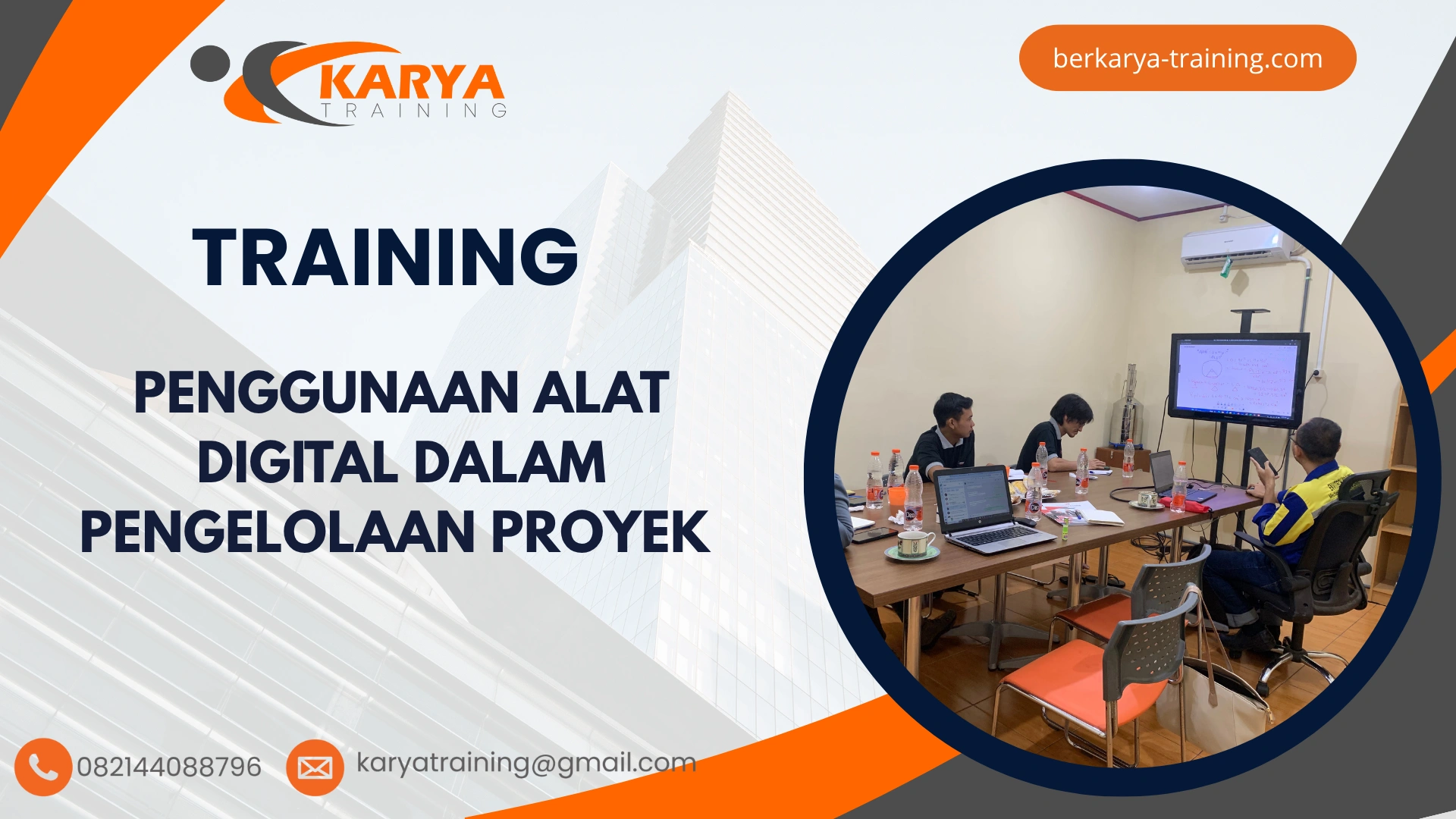 TRAINING PENGGUNAAN ALAT DIGITAL DALAM PENGELOLAAN PROYEK