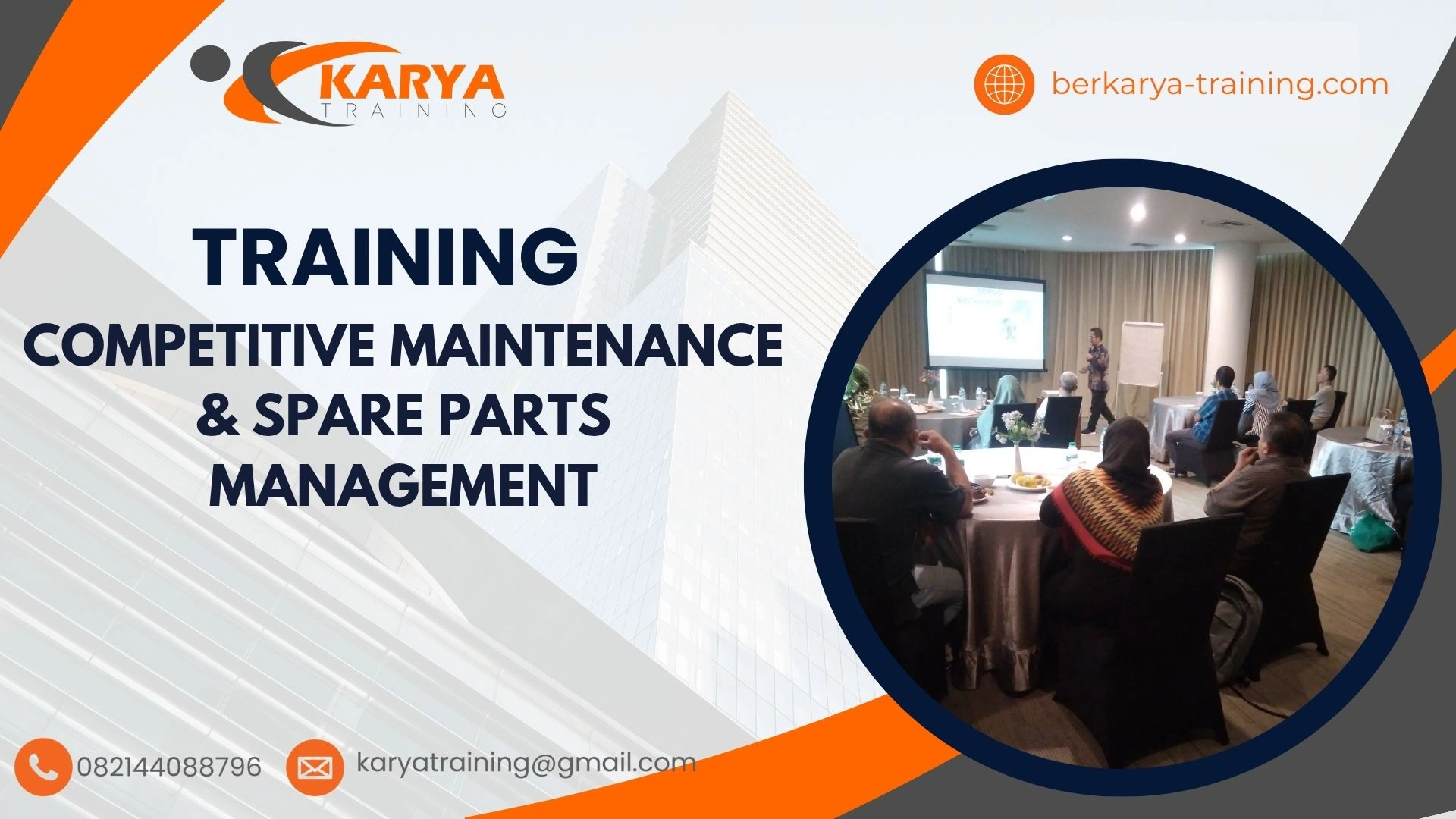 TRAINING PENGELOLAAN PEMELIHARAAN EFEKTIF